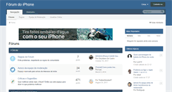 Desktop Screenshot of forumdoiphone.com.br